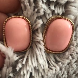 Vintage pink earrings